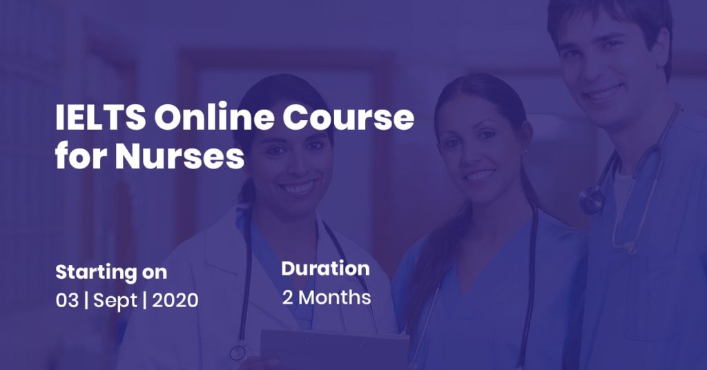 Ielts Online Course For Nurses Sept Months Odepc Skills