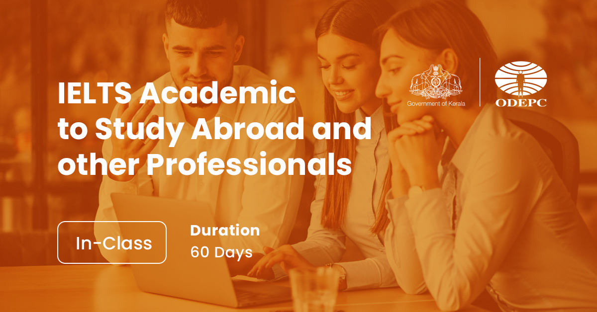 IELTS Academic To Study Abroad And Other Professionals